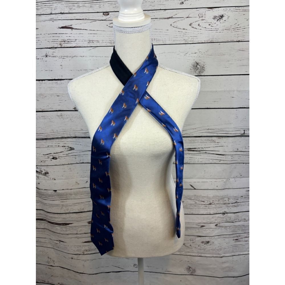 Men's Chaps Tie, Blue, One Size